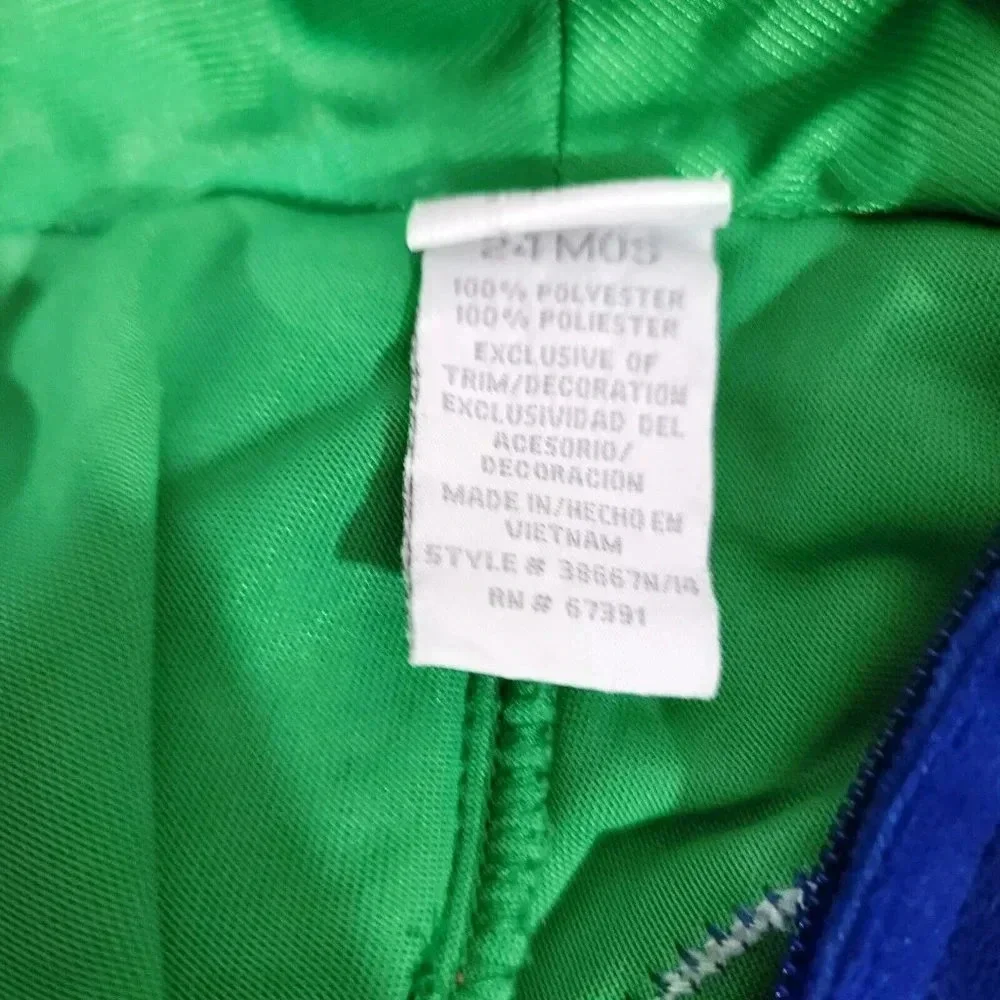 KRU Supplies Dinosaur Halloween Costume Warm 24 Mon Runs on Larger Side See Des.